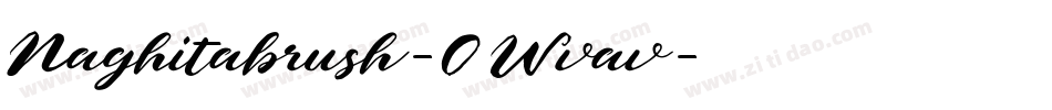 Naghitabrush-0Wvav字体转换
