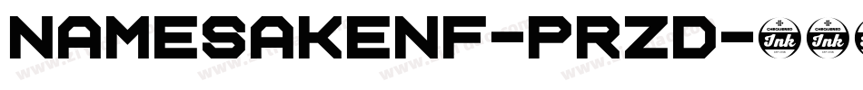 NamesakeNf-pRzd字体转换