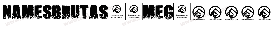 Namesbrutas-1Meg字体转换