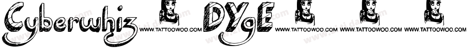 Cyberwhiz-DYgE字体转换