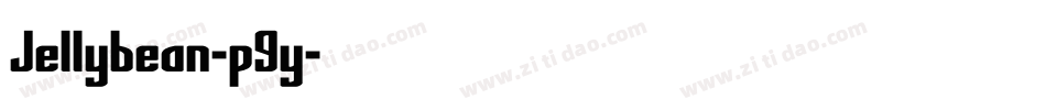 Jellybean-p9y字体转换