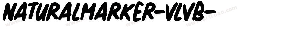 NaturalMarker-VlVB字体转换