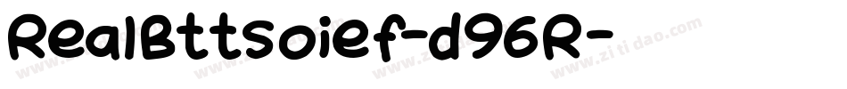 RealBttsoief-d96R字体转换