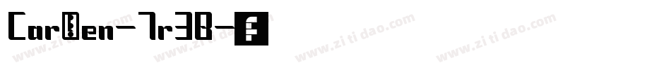 Carmen-7r3B字体转换