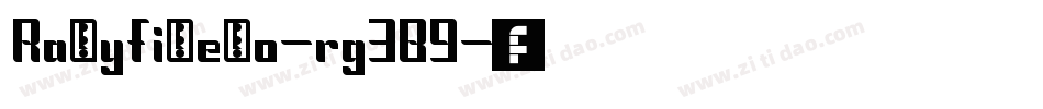 Rawyfidemo-rg3B9字体转换 Rawyfidemo-rg3B9字体转换