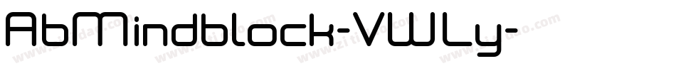 AbMindblock-VWLy字体转换