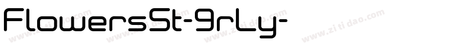 FlowersSt-9rLy字体转换