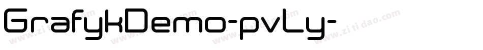 GrafykDemo-pvLy字体转换
