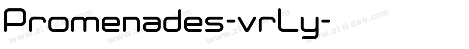 Promenades-vrLy字体转换