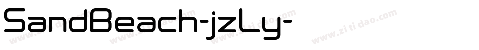 SandBeach-jzLy字体转换