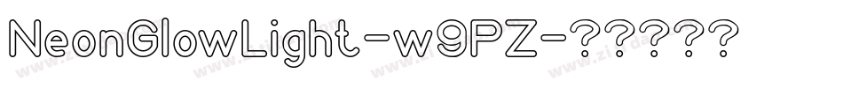NeonGlowLight-w9PZ字体转换