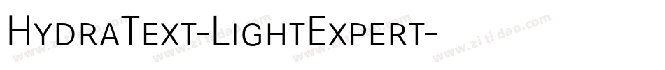 HydraText-LightExpert字体转换