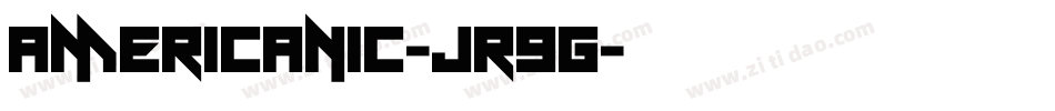 Americanic-jr9G字体转换