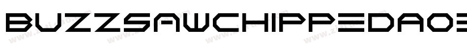 BuzzsawChippedAoe-g1P字体转换