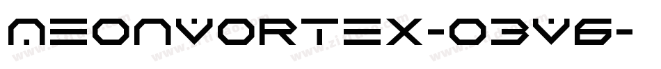 NeonVortex-O3V6字体转换