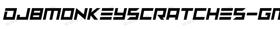 DjbMonkeyScratches-GMXy字体转换 DjbMonkeyScratches-GMXy字体转换