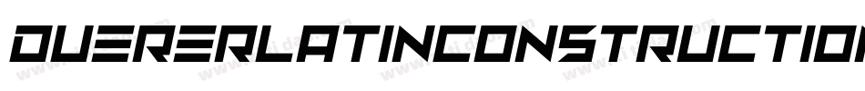 Duererlatinconstructioncapitals-jrXy字体转换