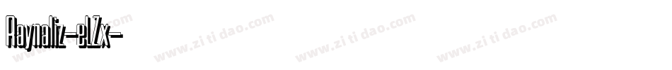 Raynaliz-eLZx字体转换