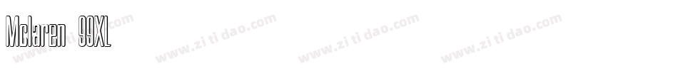 Mclaren-99XL字体转换