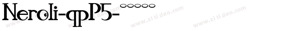 Neroli-qpP5字体转换