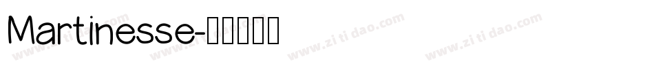 Martinesse字体转换