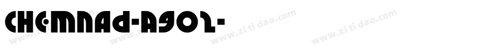 Chemnad-A9o2字体转换