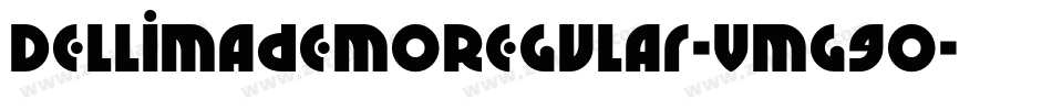 DellimademoRegular-vmg9O字体转换