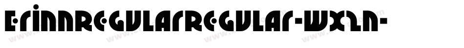 ErinnRegularRegular-wX2n字体转换