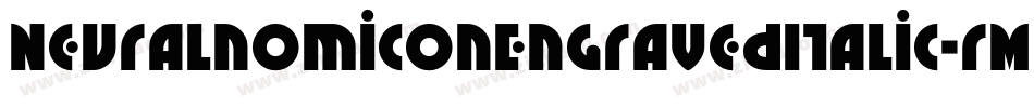 NeuralnomiconEngravedItalic-rM9L字体转换 NeuralnomiconEngravedItalic-rM9L字体转换