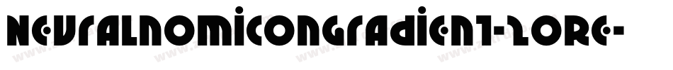 NeuralnomiconGradient-2oRe字体转换