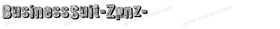BusinessSuit-Zpnz字体转换