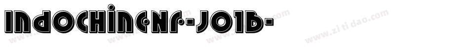 IndochineNf-JO1B字体转换
