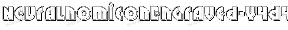NeuralnomiconEngraved-Y4d4字体转换