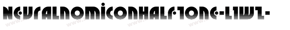 NeuralnomiconHalftone-l1wZ字体转换