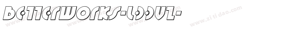 Betterworks-L33VZ字体转换