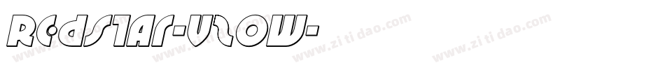 Redstar-VzOw字体转换