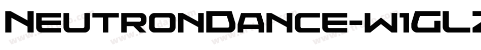 NeutronDance-w1GLZ字体转换