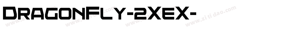 DragonFly-2XeX字体转换