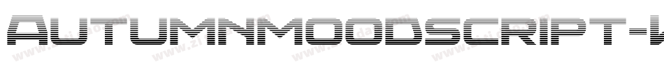 Autumnmoodscript-WyWBz字体转换
