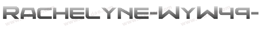 Rachelyne-WyW49字体转换