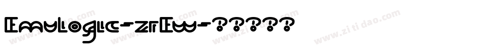 Emulogic-zrEw字体转换