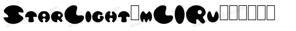 StarLight-mL1Rv字体转换