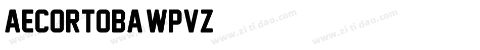 AeCortoba-wPVz字体转换 AeCortoba-wPVz字体转换