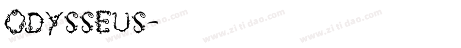 Odysseus字体转换