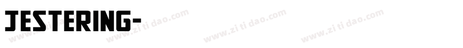 Jestering字体转换
