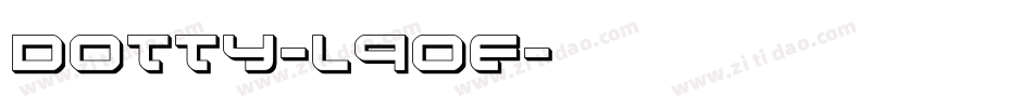 Dotty-L9oE字体转换