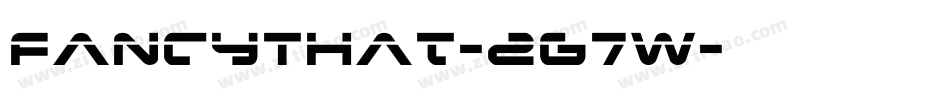 FancyThat-2g7w字体转换