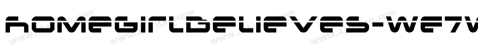 Homegirlbelieves-wE7w字体转换