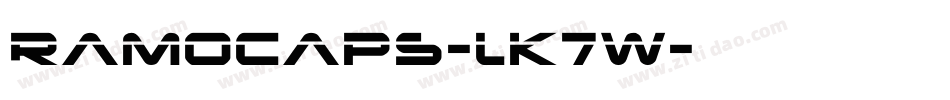 RamoCaps-lK7w字体转换