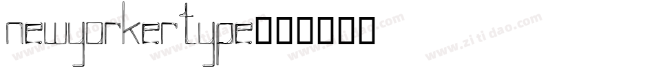 Newyorkertype字体转换